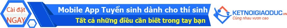 ỨNG DỤNG DI ĐỘNG TUYỂN SINH