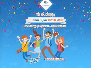 Tải và Cài đặt ứng dụng tuyển sinh